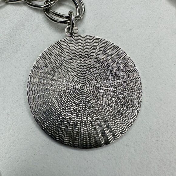 Silver Tone K Initial Chain Link Belt Y2K Festival XS/Small (XS/S) ✨ - Picture 10 of 10